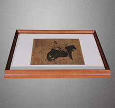 石狮书画装裱配框服务案例