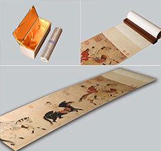 石狮馆藏书画复制博物馆书画复制服务